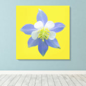 Kolomkolom 2 canvas afdruk (Insitu (Houten vloer))