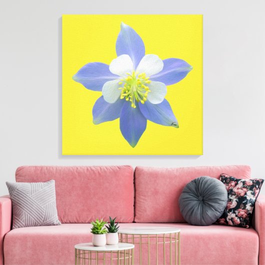 Kolomkolom 2 canvas afdruk (Insitu (Woonkamer))