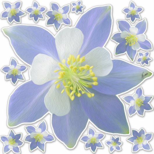 Kolomkolom 2 sticker (Voorkant)