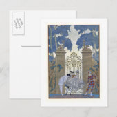 Kolomkolom, afbeelding voor "Fetes Galantes" door Briefkaart (Voorkant / Achterkant)