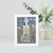 Kolomkolom, afbeelding voor "Fetes Galantes" door Briefkaart (Staand voorkant)