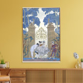 Kolomkolom, afbeelding voor "Fetes Galantes" door  Canvas Afdruk (Insitu (Woonkamer))