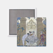 Kolomkolom, afbeelding voor "Fetes Galantes" door  Magneet (Voorkant / Achterkant)