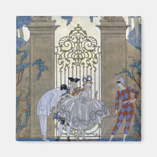 Kolomkolom, afbeelding voor "Fetes Galantes" door  Magneet (Voorkant)