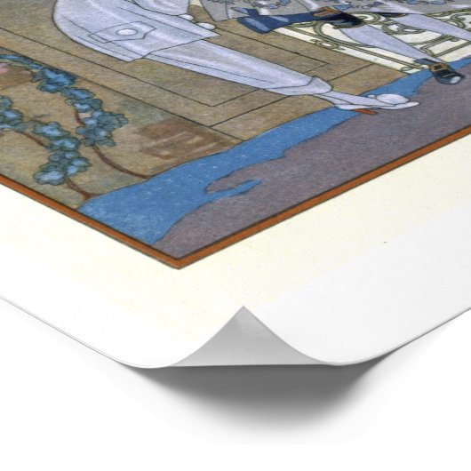 Kolomkolom, afbeelding voor "Fetes Galantes" door  Poster (Hoek)