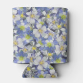 Kolommen naadloos patroon blikjeskoeler (Achterkant)