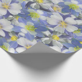 Kolommen naadloos patroon cadeaupapier (Hoek)