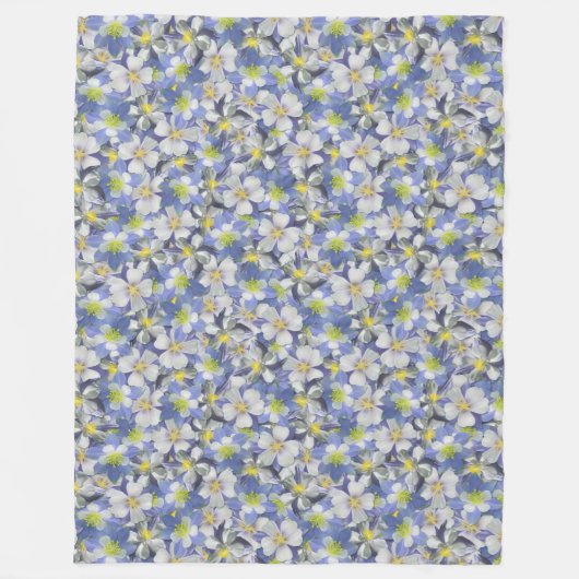 Kolommen naadloos patroon fleece deken (Voorkant)