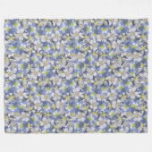 Kolommen naadloos patroon fleece deken (Voorkant (Horizontaal))