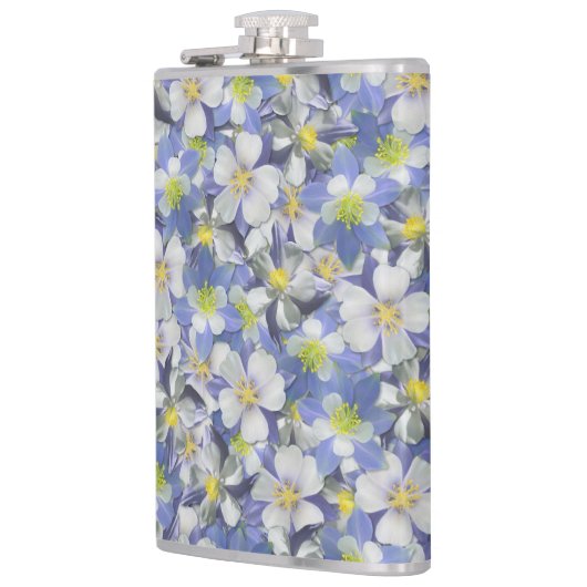 Kolommen naadloos patroon heupfles (Links)