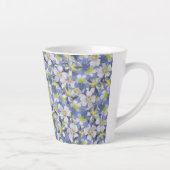 Kolommen naadloos patroon latte mok (Rechts)