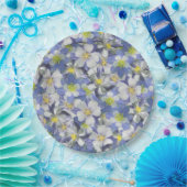 Kolommen naadloos patroon papieren bordje (Feest)