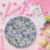 Kolommen naadloos patroon papieren bordje (Feest)