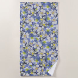 Kolommen naadloos patroon strandlaken