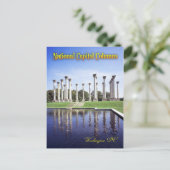 Kolommen nationaal hoofdkwartier, Washington DC Briefkaart (Staand voorkant)