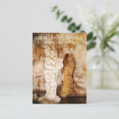 Kolommen Stalactieten Stalagmites Carlsbad Grotten Briefkaart (Staand voorkant)