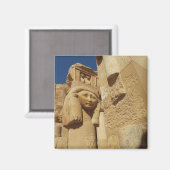 Kolommen van Hathor - Queen Hatshepsut's Temple, E Magneet (Voorkant / Achterkant)