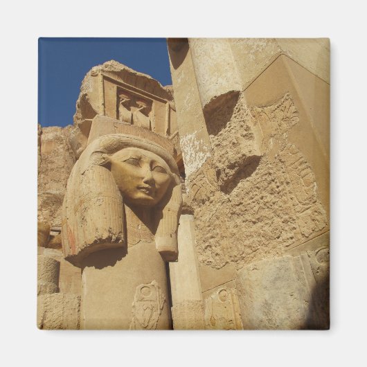 Kolommen van Hathor - Queen Hatshepsut's Temple, E Magneet (Voorkant)
