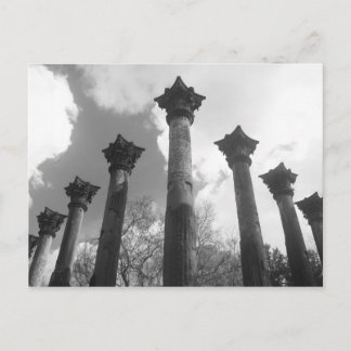 Kolommen van Windsor Ruins - Port Gibson MS Briefkaart
