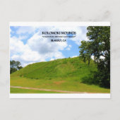 KOLOMOKI MOUNDS - Blakely, Georgia Briefkaart (Voorkant)