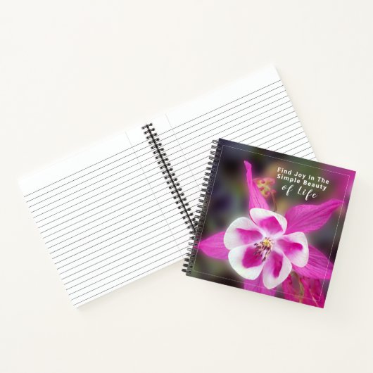 Kolomventilator vindt vrolijk simpele schoonheid v notitieboek (Binnen)