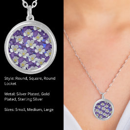 Kolomventilatorpatroon Zilver Vergulden Ketting