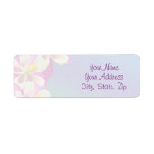 Kolomvormer roze en wit etiket (Voorkant)