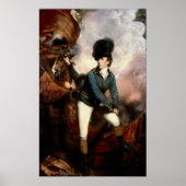 Kolonel Banastre Tarleton 1782 Poster (Voorkant)
