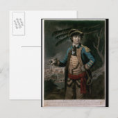 Kolonel Benedict Arnold, pub. Londen, 1776 Briefkaart (Voorkant / Achterkant)