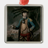 Kolonel Benedict Arnold, pub. Londen, 1776 Metalen Ornament (Voorkant)