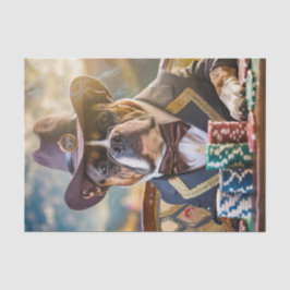 Kolonel Bluff een hoop, Bulldog Pokeren Tissuepapier
