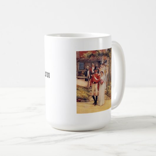 Kolonel Brandon en ik. Koffiemok (Voorkant rechts)