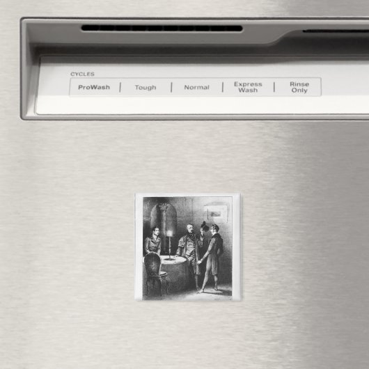 Kolonel Chabert, illustratie 'Le Colonel Magneet (Insitu (Vaatwasser))