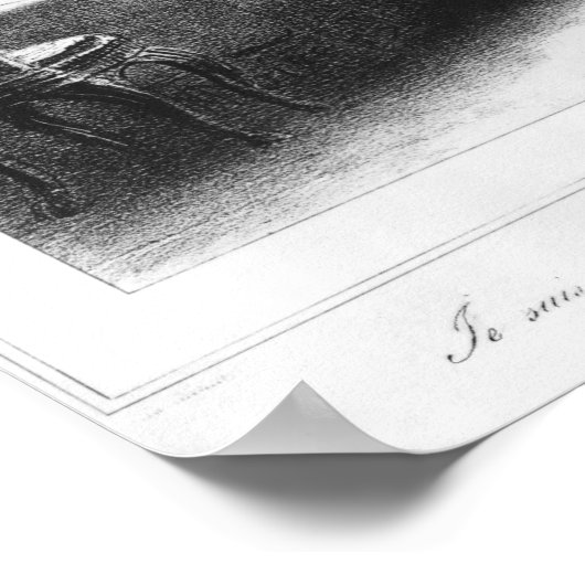 Kolonel Chabert, illustratie 'Le Colonel Poster (Hoek)