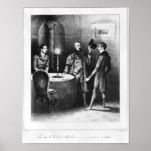 Kolonel Chabert, illustratie 'Le Colonel Poster