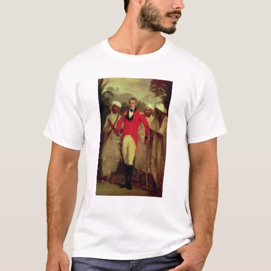 Kolonel Colin Mackenzie en zijn Indiase pandemie T-shirt (Voorkant)