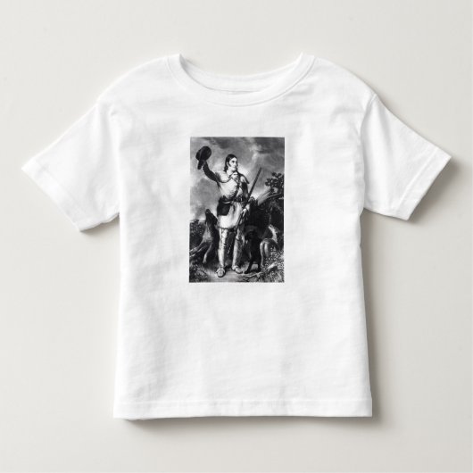 Kolonel Davy Crockett Kinder Shirts (Voorkant)