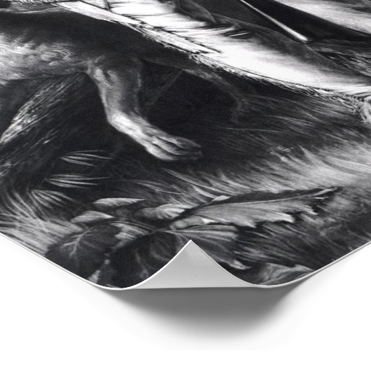 Kolonel Davy Crockett Poster (Hoek)