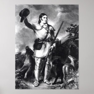 Kolonel Davy Crockett Poster