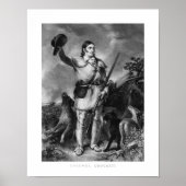 Kolonel Davy Crockett Poster (Voorkant)