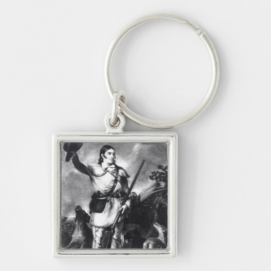 Kolonel Davy Crockett Sleutelhanger (Voorkant)