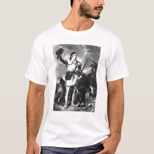 Kolonel Davy Crockett T-shirt (Voorkant)