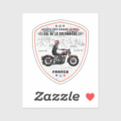 Kolonel de la colombiere, franse alpen sticker (Vel)