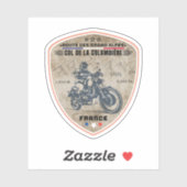 Kolonel de la colombiere, franse alpen sticker (Vel)
