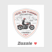Kolonel de turini, Alpes Maritimes Sticker (Vel)