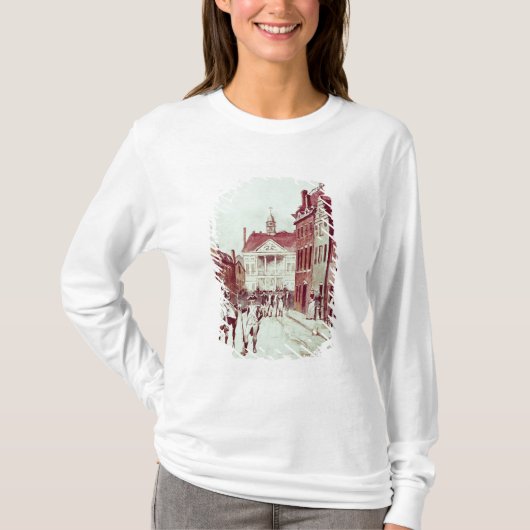 Kolonel en particulier, eerste continentale hode t-shirt (Voorkant)