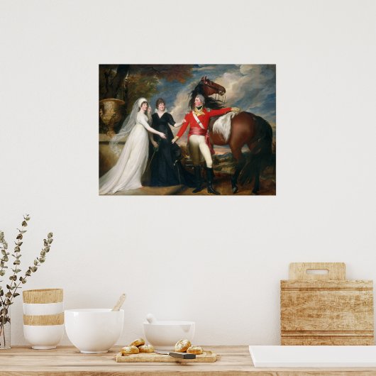 Kolonel Fitch - John S. Copley Fine Art Poster (Keuken)