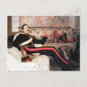 Kolonel Frederick Gustavus Burnaby door James Tiss Briefkaart (Voorkant)