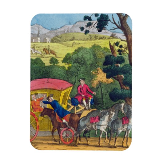 Kolonel Jack die Mary Smith beroert in Maidenhead Magneet (Verticaal)