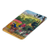 Kolonel Jack die Mary Smith beroert in Maidenhead Magneet (Linkerzijde)